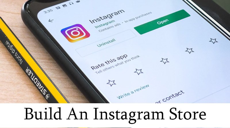 build an instagram store