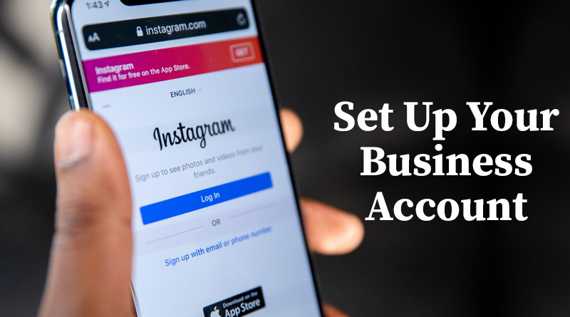 Set up your business account