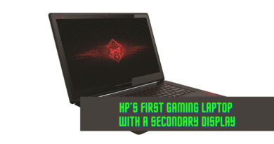 HP’s First Gaming Laptop With A Secondary Display