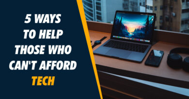 5 Ways to Help Those Who Can't afford Tech