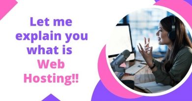Let me explain you what is web hosting!!