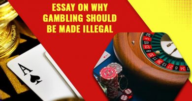 Essay on Why Gambling Should Be Made Illegal