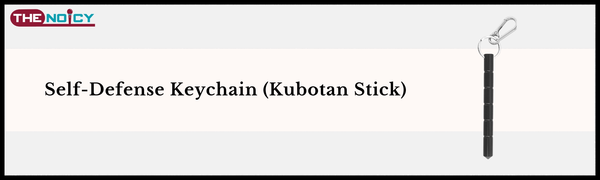 Self-Defense Keychain (Kubotan Stick)